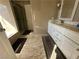 Bright bathroom with a shower, bathtub, and vanity at 5255 Autumn Sky Rd, Las Vegas, NV 89118