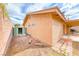 Side of the house and shed, with sunny sky at 632 Arrayo Way, Boulder City, NV 89005
