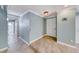 Entryway with tile flooring leading to bedrooms and bathrooms at 632 Arrayo Way, Boulder City, NV 89005