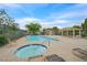 Enjoy community amenities such as a pool, spa, and comfortable lounge seating at 6928 Smiling Cloud Ave, Henderson, NV 89011