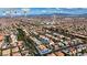 Bird's eye view of a residential neighborhood, near Las Vegas South Premium Outlets at 7616 Gossamer Wind St, Las Vegas, NV 89139