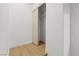 This closet features shelves and a hanging rack at 7616 Gossamer Wind St, Las Vegas, NV 89139