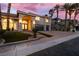 Beautiful two-story home with arched entryway and manicured landscaping at 7616 Gossamer Wind St, Las Vegas, NV 89139