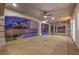A spacious patio area with ample room for outdoor seating and entertaining at 7616 Gossamer Wind St, Las Vegas, NV 89139