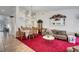 An interior shot of the living room and dining room area at 7874 Trail Boss Ct, Las Vegas, NV 89113