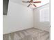 Bedroom with a ceiling fan and natural light at 8326 Mount Nido Dr, Las Vegas, NV 89147