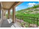 Relaxing covered patio provides a beautiful view of the surrounding greenery at 1525 Spiced Wine Ave # 14105, Henderson, NV 89074