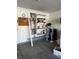 Garage interior showing water heater, shelving, and storage solutions, offering utility space at 1812 Jack Rabbit Way, Las Vegas, NV 89128
