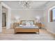 Serene bedroom with a calming color palette, ample natural light, and water views at 20 Via Mantova # 208, Henderson, NV 89011