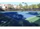 Well-maintained community tennis court perfect for getting in a fun match at 2200 S Fort Apache Rd # 2071, Las Vegas, NV 89117