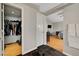 View from bathroom to well-organized walk-in closet and bedroom at 2429 Sun Shores Dr, Las Vegas, NV 89128