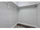 White closet with shelving in a neutral color palette at 2451 N Rainbow Blvd # 2144, Las Vegas, NV 89108