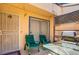 Private patio with seating and a grill, ideal for outdoor dining at 255 N Lamb Blvd # D, Las Vegas, NV 89110