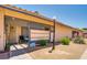 Cozy patio area with outdoor seating, perfect for relaxing and entertaining at 255 N Lamb Blvd # D, Las Vegas, NV 89110