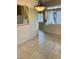Bright dining area featuring neutral walls, tile floors, and a modern light fixture at 3349 Partridge Run St, Laughlin, NV 89029