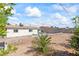 Spacious backyard showing the potential for landscaping around the pool area at 3661 Margarita Way, Las Vegas, NV 89103