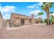 Desert backyard with a private pool, patio, and low maintenance landscaping and direct access to home at 5433 Escallonia St, Las Vegas, NV 89149