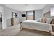Cozy bedroom with plush carpet, dresser, and calming gray walls, perfect for relaxation at 5433 Escallonia St, Las Vegas, NV 89149