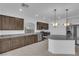 Modern kitchen design with stainless steel appliances and granite countertops at 6142 Kelson Creek Ct, Las Vegas, NV 89118