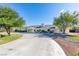Attractive single-story home featuring a circular driveway and well-maintained front yard at 6419 Eldora Ave, Las Vegas, NV 89146