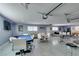 Large game room with poker table, ping pong table, bar, and multiple seating areas at 6419 Eldora Ave, Las Vegas, NV 89146