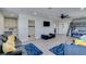 Versatile sitting area with bunk beds, trundle bed, and space for relaxing, playing, and sleeping at 6419 Eldora Ave, Las Vegas, NV 89146