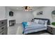 Calm main bedroom featuring a ceiling fan, soft decor, and plenty of space to relax at 6419 Eldora Ave, Las Vegas, NV 89146