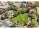 Picturesque park with mature trees, a playground, and open green space for recreation at 764 Ricota Ct, Henderson, NV 89012