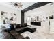 View of open concept kitchen, bar and living room at 764 Ricota Ct, Henderson, NV 89012