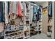 Organized walk-in closet with ample shelving and storage solutions at 8253 Ruby Mountain Way, Las Vegas, NV 89128