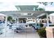 Community gazebo area with picnic tables and parking at 9148 Alluring Ave, Las Vegas, NV 89149
