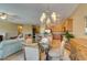 Bright dining area, seamlessly connected to the kitchen and living room space at , Henderson, NV 89044
