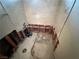 Bathroom featuring tiled shower, exposed plumbing, and an opportunity for renovation and customization at 1004 Stone River Dr, North Las Vegas, NV 89030