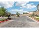 The gated entrance offers security, professional landscaping, and a welcoming atmosphere for residents at 10196 Sequoia Glen Ave, Las Vegas, NV 89166