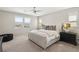 Well-lit main bedroom with comfortable carpeting and mountain views at 10196 Sequoia Glen Ave, Las Vegas, NV 89166