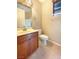 Bathroom featuring a wood vanity, tile flooring, and neutral paint at 10331 Northern Hills Ave, Las Vegas, NV 89166
