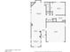 Main floor plan featuring kitchen, living room, dining room, garage and laundry room at 10823 Drake Ridge Ave, Las Vegas, NV 89166