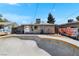 View of the home's exterior backyard and a large in-ground skate pool feature at 121 N 20Th St, Las Vegas, NV 89101