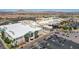 Overhead photo highlighting the large Dillard's department store and the extensive parking lot with palm trees at 1435 Orange Jubilee Rd, Henderson, NV 89014