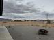 Backyard featuring views of a barren landscape at 1830 Justine Ct, Pahrump, NV 89048