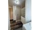 Modern glass block design shower stall next to a large soaking tub at 1830 Justine Ct, Pahrump, NV 89048