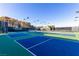 Well-maintained outdoor tennis and pickleball courts with lighting for evening games at 19 Rue Grimaldi Way, Henderson, NV 89011