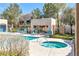 Community hot tub providing a relaxing space to unwind and enjoy the outdoors at 1900 Mountain Hills Ct # 203, Las Vegas, NV 89128