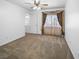 Clean, empty bedroom featuring neutral paint and plush carpeting at 222 Hollyfern St, Henderson, NV 89074