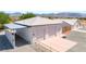 Detached garage with two parking spaces, side carport and mountain views at 2650 Sagebrush Ave, Pahrump, NV 89048