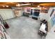 Elevated garage view features high ceilings, extensive room, artistic displays, and diverse workspaces at 2650 Sagebrush Ave, Pahrump, NV 89048
