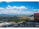 Panoramic city view showcases the skyline, convention center, and nearby mountains under a bright sky at 2700 Las Vegas Blvd # 4305, Las Vegas, NV 89109