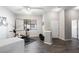 A fully equipped exercise room boasts natural light and ample space for workouts at 2781 Dunstan Way, Las Vegas, NV 89123