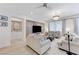Bright living room featuring modern decor and comfortable seating at 3144 Tronzano Ave, Henderson, NV 89044
