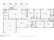Detailed floor plan showing layout of rooms, square footage, and bathroom locations at 3155 Duneville St, Las Vegas, NV 89146